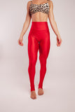 Legging Glossy Tomate