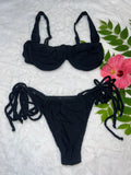 Bikini Black Bow