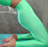 Legging Glossy Menta Neon