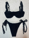 Bikini Black Bow