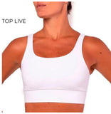 Top Live Glossy Branco