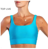 Top Live Glossy Azul Celeste