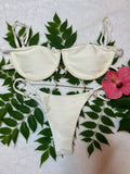 Bikini Half Cup with Golden Details